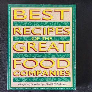 Paperback “Best Recipes of The Great Food Companies” by Judith Anderson